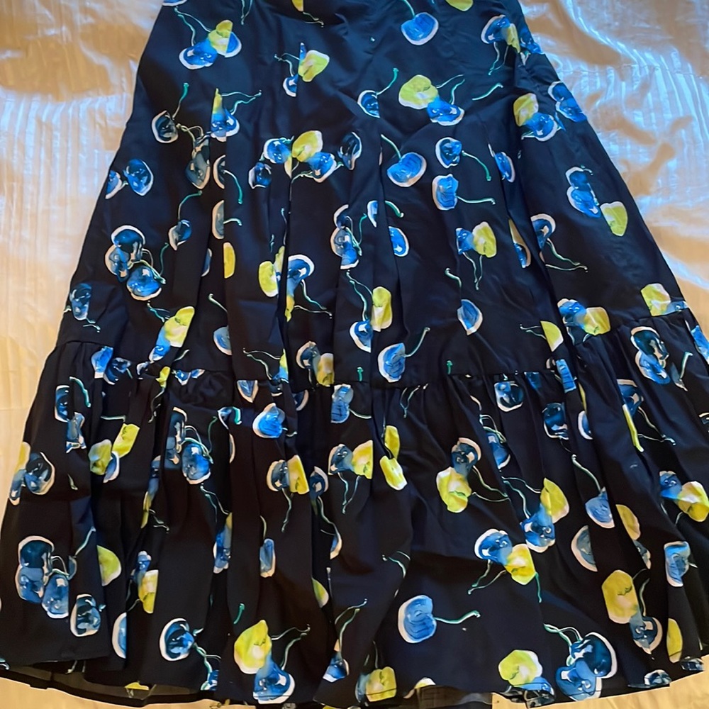 Anthropologie midi skirt